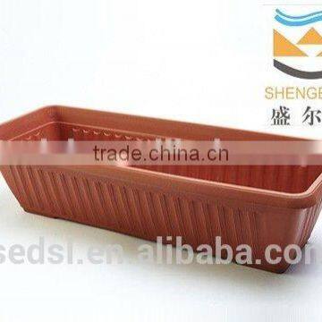 PP Plastic Type and Not Coated Finishing Plastic Vegetable Planter photo-2