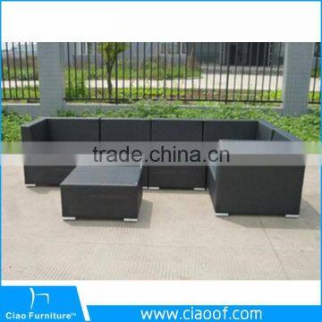 Outdoor Sofa Wicker Sectional Furniture Couch 7pcs Couch With Cushion photo-3