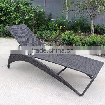 Used Hotel Pool And Beach Outdoor Furniture Wheels Chaise Lounge photo-2