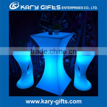 TOP Trustworthylist led light bar table with chairs glass magic cleaner eletric color flsahing