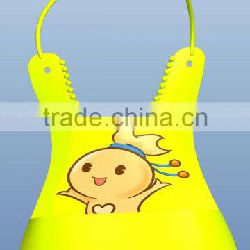 Silicone Baby Waterproof Soft Bib Apron Pinafore Feeding Spill Food Collector Holder photo-2