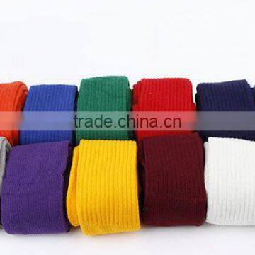 Hot Sale Breathable Plain striped sport socks