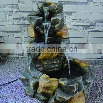 Popular Imitation Stone Garden Resin Outdoor Water Fountain photo-3