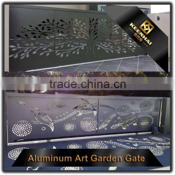 Customized Aluminum Panel Laser Cut Latest Main Gate Designs