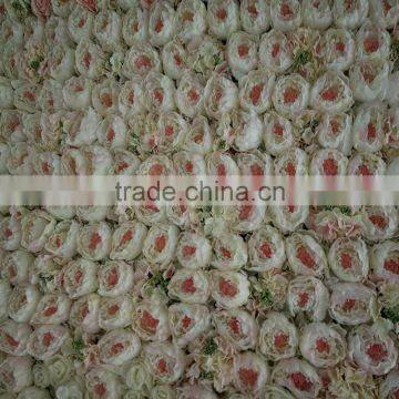 Artificial Silk Flower Wall Backdrop for Decoration photo-6