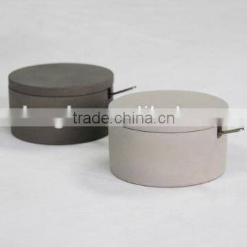 Urban Homewares Round Cellar Kitchen Concrete Salt Pepper Shaker photo-5