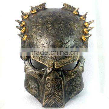 custom antique colored resin halloween mask