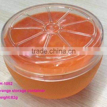 Orange shape storage box and food container