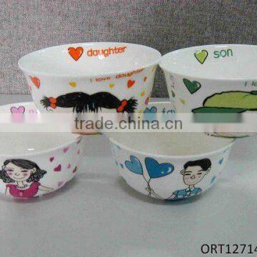 lovely kids ceramic bowl
