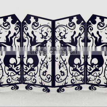 2016 New Design Antique Looking Room Hotel Metal Folding Screens photo-2
