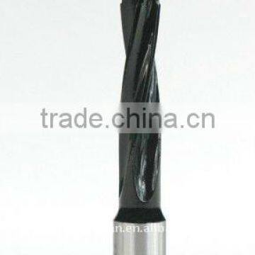 high quality TCT european four flute through hollow hole drill bit,woodworking drill bits