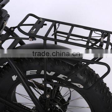 China Factory Wholesale 20 Inch Folding Ebike Fat Tire Beach Cruiser Electric Bike photo-4