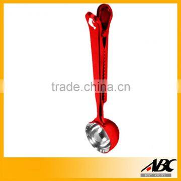 Popular Red Color Stainless Steel Coffee Measuring Spoon