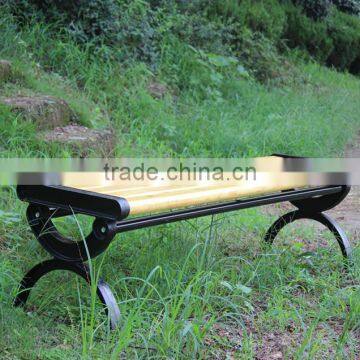 Wood Chairs Outdoor Wooden Bench Chair for Pack and Street photo-2