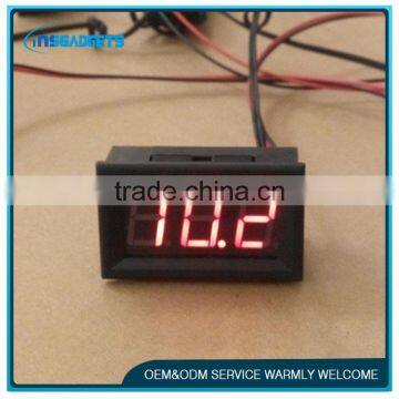 Red/Blue/Green Digital Tube Embedded Digital Thermometer DC4.5-12V Powered Embedded Digital Thermometer photo-3