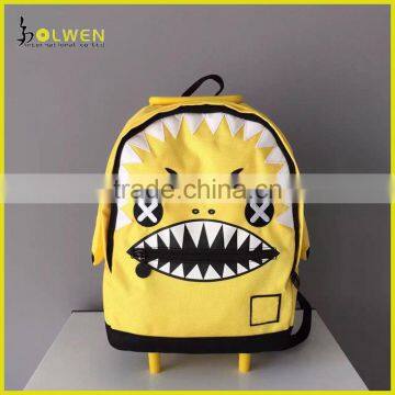 2015 New Style Cute Emoji Backpack Cool Kids School Bags for Girls