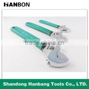 Hot Sale plastic handle Ajustable Wrench