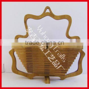 Custom Made Folding Bamboo Basket With Competitive Price photo-2