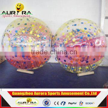 Hot sell inflatable giant bubble football ball inflatable ball suit for sale