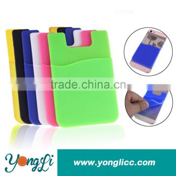 Cell Phone Pouch Smart Wallet 3M Sticky For Cell Phone