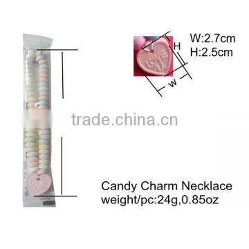 Valentine Day Artificial Flavor Heart Candy Charm