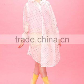 Woman Fashion Eva/tpu Raincoat Wholesale photo-2