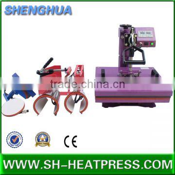 Multi-functional 8 in 1 6 in 1 5 in 1 4 in 1 t-shirt combo heat press machine