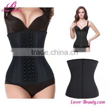 High Quality 25 Steel Boned Women Latex Ladies Waist Trainer