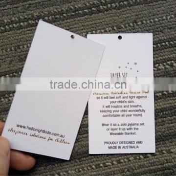 2017 Fancy Custom Jeans Paper Hang Tag photo-2