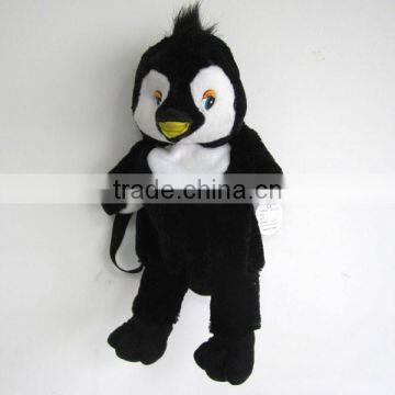 Penguin School Backpack Kids Plush School Backpack