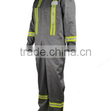 NFPA2112 C/N FR Safety Coverall With Reflective Tapes for Oil Field Workers photo-3