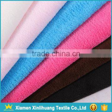 Fashionable 100% Polyester Warp Knit Coral Fleece Fabric for Pajamas