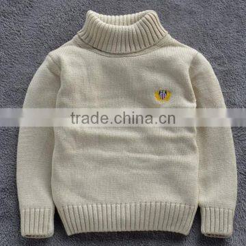 2016 European Winter Sweater Kids Turtleneck Pullover Sweater