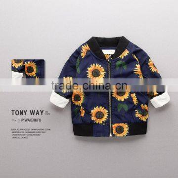 S16347A Spring Autumn Boys Jacket Children's Clothing Bomber Coat photo-2