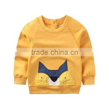 S32300W 2017 Girls Newest Cartoon Printing Long Sleeve Casual Sports Kids Hoodies