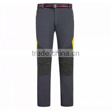 MEN'S Softshell Pants Outdoor Men's Slim Trousers Fishing Pants Fleece Inside photo-2