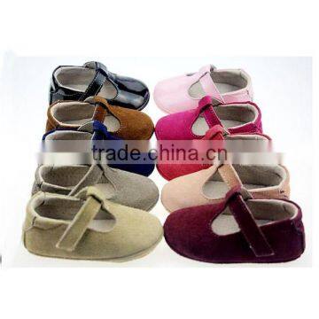 Pure Suede Leather Baby Shoes Soft Sole photo-5