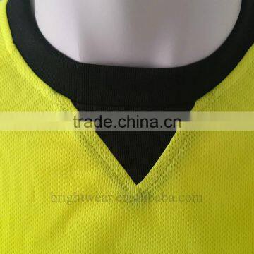 Men's High Visibility Short Sleeve Two Colored China Factory Reflective T-shirt photo-5