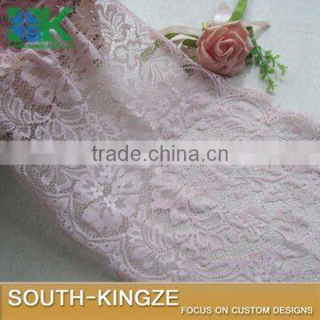 2016 FASHION Lace Fabric 6M/Lot 4 Color Optional Eyelash Diy Clothing Accessories Lace Trim Width 26cm 2016 FASHION40128 photo-3