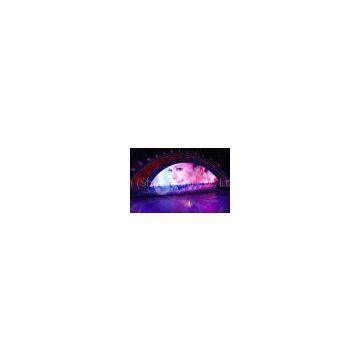 Epistar P2 Full Color Curved LED Screen 2500cd/m2 500*500*45mm