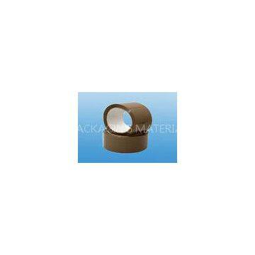Brown High Sticky BOPP Tape 48mm x 914m For Packing Box / Carton