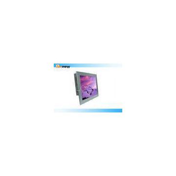 Black / White Stock 19 Inch Industrial Touch Panel PC With 2.7GHz Dual Core