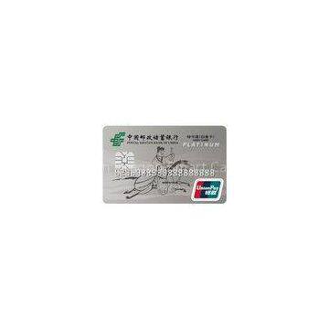 Debdit UnionPay Card with high security dual Interface Chip/ Platinum Card