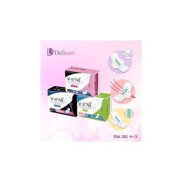 Shenzhen Vlove Far IR & Nano Silver & Anion Sanitary Pads