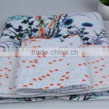 China export 100% cotton rectangle reactive dye beach towel