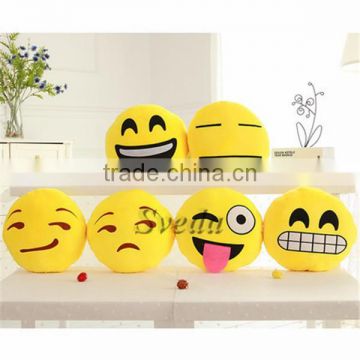 Wholesale Soft plush emoji pillow stuffed toys Smiley Emoticon Pillow