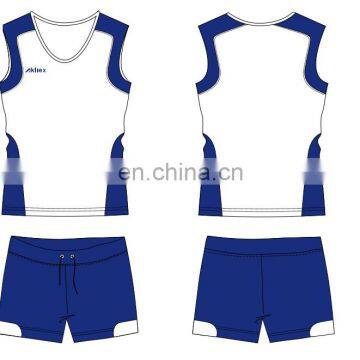 best selling sleeveness volleyball jersey design