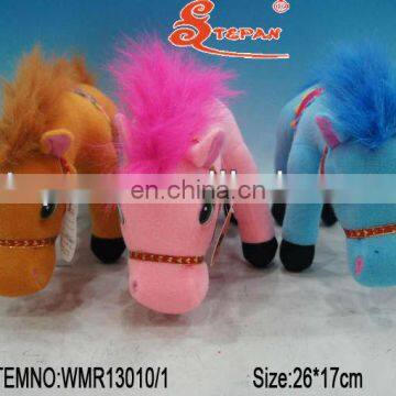 WMR13010-1 soft plush horse toys