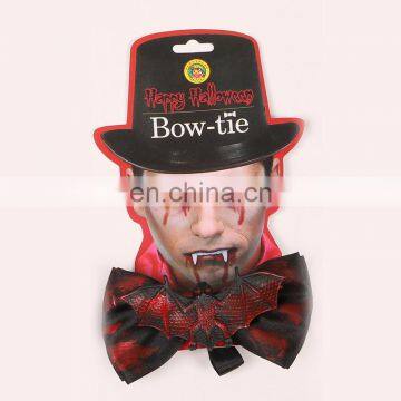 vampire costume silk bowtie with bat