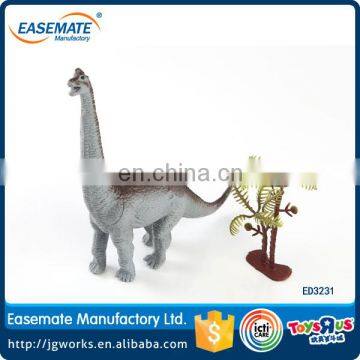 2016 hot sale small plastic dinosaur promotional toy with tree